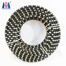 Diamond rubber wire saw for granite or marble stone quarry